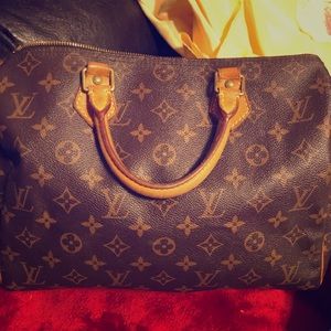 Louis Vuitton speedy 30 handbag